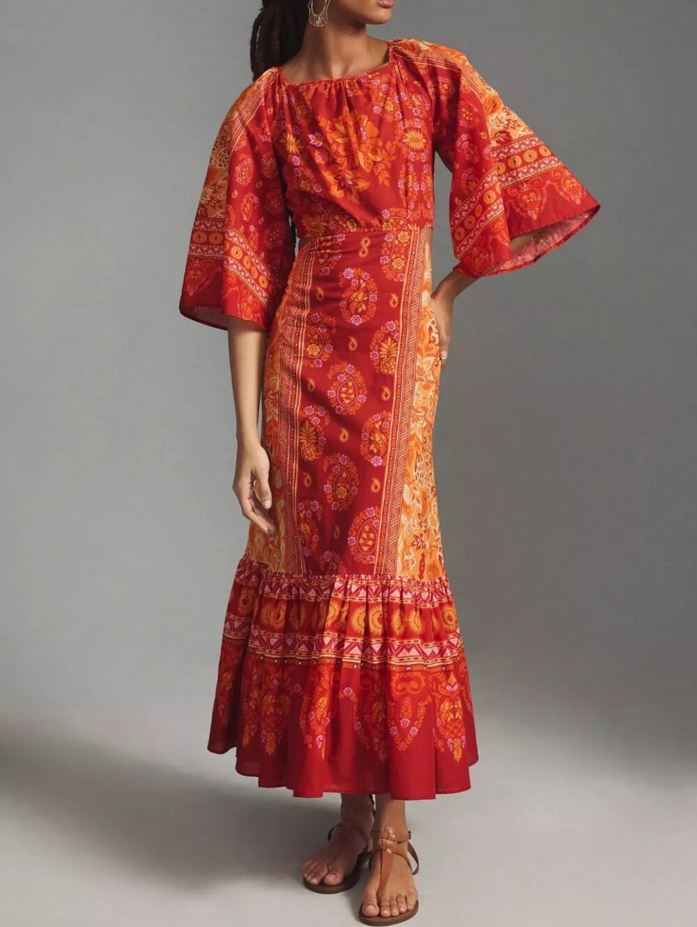 Farm Rio Combuco Cutout Maxi